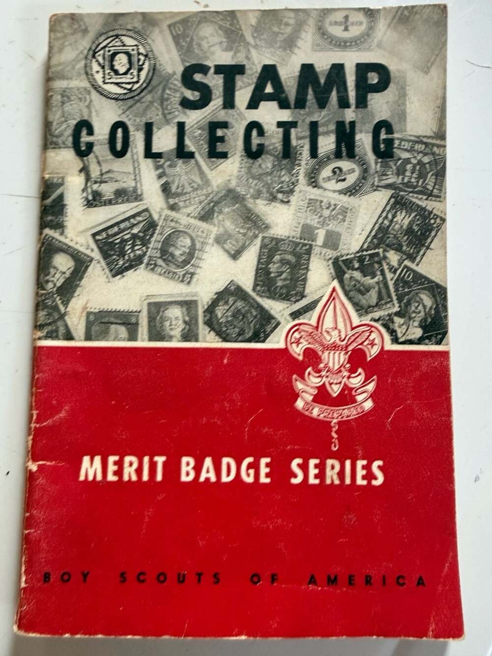 1957 Stamp Collecting Merit Badge Booklet
